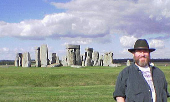 Photo of EWA at Stonehenge