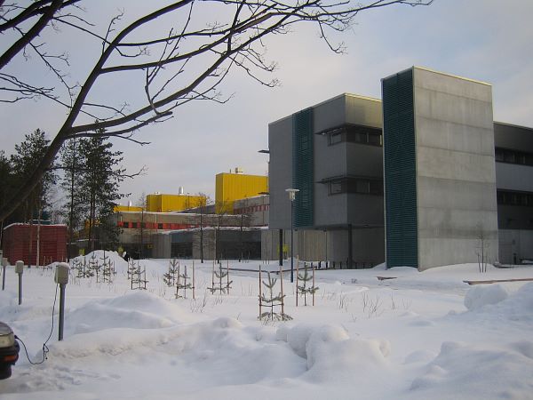 Photo of University of Oulu in winter