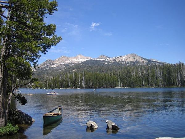 Wright's Lake, in the Sierra Nevada mountains.